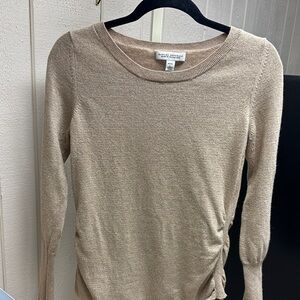 Banana Republic Light Tan Knit Top